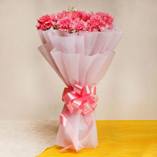 Pink Carnation  Bunch